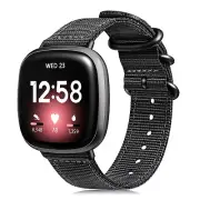 Band for Fitbit Versa 3 / Fitbit Sense Soft Woven Nylon Sport Replacement Strap
