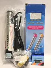 IMMERSION WATER HEATER ,2000W SUBMERSIBLE PORTAL ELECTRIC HEATER 110-125V AC