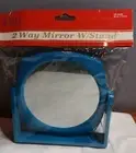 Vintage Divina Make Up 2-Way Mirror W/Stand Or Wall Hanging Blue NIP