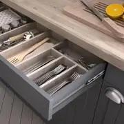 10 Pairs of 609.6mm Drawer Slides Side Mount Rails Heavy Duty Full Extension Steel Track Soft-Close Noiseless Guide Glides Cabinet Kitchen Runners