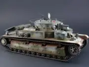 Soviet Command Tank T-28 Winter - Built 1/35