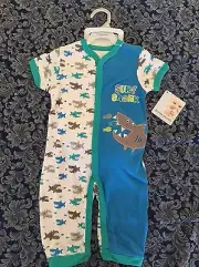 Buster Brown 3 Piece Shark Layette Set Infant Boy