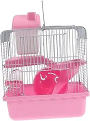 Luxury Hamster Home Double Layer Pet Cage Creative Design for Squirrels Chinchillas