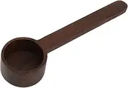 Wooden Coffee Measuring Scoop Multifunctional High Accuracy Exquisite Durable Spoon Kitchen Supplies (Lång svart valnöt)
