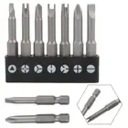 Complete 7pcs Triangle U Y Shape Screwdriver Bits Set for Appliance Repair