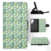 FLIP CASE FOR SAMSUNG GALAXY|ST PATRICK CLOVER PATTERN 4