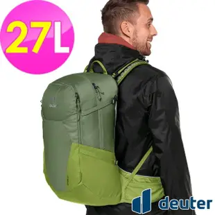 【deuter】FUTURA 27L透氣網架後背包(3400321綠/戶外露營/休閒健行/自助旅行/登山包)