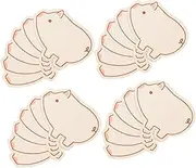 COHEALI 60pcs Animal Shaped Blank Memo Cards Pig Design Versatile Note Cards for Study Reminders and Messages for DIY Projects and Personal Use