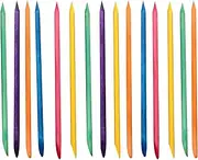 15pcs Wooden Stylus for Scratch Art Colorful Wood Stylus Tools Scratch Art Sticks for Crafts,for Kid Adult