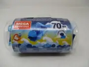 Mega Construx Wonder Builders 70 Piece Tube [BLUE]