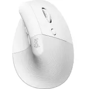 NEW Logitech Lift For Mac Vertical Ergonomic Mouse Wireless Pale Grey White