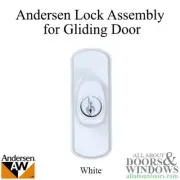 Andersen Frenchwood Gliding Doors - Lock Assembly - Albany - Exterior - Right -