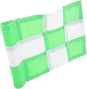 Golf Hole Flag Mini Flags Golf Ball Golf Accessories Mini Golf Checkered Golf Practice Flags Golf Handicap Flag Golf Flags for Putting Portable Golf Flags Golf Banner Nylon Cloth