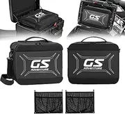 [TXCJAU] Accessories for B&M&W R1200GS LC Adventure Luggage Bag for Vario Case Inner Bag for B&M&W GS R1200 1250 LC Adventure Side Case Inner Luggage Bag (Color : 2 Black Bags)