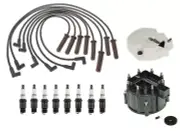 ACDelco Ignition Kit Distributor Rotor Cap Wire Spark Plugs For Chevy GMC 7.4 V8