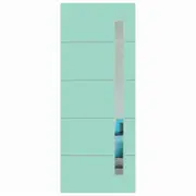 Hume 2340 x 1200 x 40mm Entrance Door Linear Clear Glass XLR120