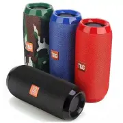 Rechargeable Portable Wireless Bluetooth Speaker AUX USB TF Card Blue Black