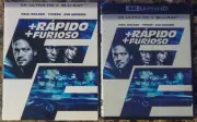NEW 2 Fast 2 Furious 4K Ultra HD + Blu-ray 2-Disc Set w Slipcover Mexico Import