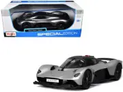 Maisto Aston Martin Valkyrie Silver 1/18 Diecast Model Car 31465
