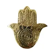 Religious Brass Hamsa Hand Door Knocker Evil Eye Solid Brass Au