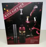 Electric Wine Bottle Opener Corkscrew Gift Set Crenova