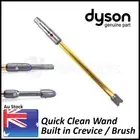 Dyson Genuine Quick Clean Wand Stick Extension Tube Crevice Brush SV10 SV11 SV12