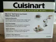 NEW Cuisinart ICE-45RFB 1-1/2-Quart White Ice Cream Maker BOWL ONLY ICE-45