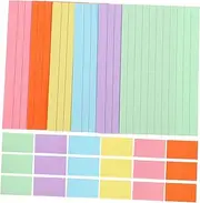 Tofficu 300pcs Double-Sided Lined Note Cards Small Memo Cards with Flashcards for Study Stationery Office Use