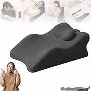 Relax Cush Pillow， Relaxcush Lumbar Support Pillow， Relax Cush Wedge Pillow，Relaxcush Back Pillow， Relax Cush Ergonomic Pillow，Back Lumbar Support Pillow，Supports Posture in Any Position (B)