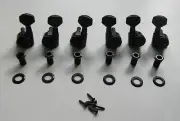 Wilkinson Locking Guitar Tuners Tuning Keys Pegs Machine Heads 3L3R Black