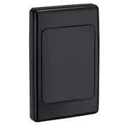 Clipsal Series 2000 Black Grid Blank And Surround 2031VX-BK
