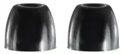 MEDIUM Replacement Foam Ear Tips For SHURE EABKF1-100M Earphones 100 pack。