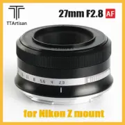 TTArtisan 27mm F2.8 AF APS-C Auto Focus Lens for Nikon Z Mount Mirrorless Camera