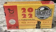 2022 TOPPS Archives Snapshots New/Factory Sealed Box