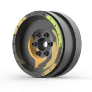 1 Pair Metal Camouflage Wheel Hub for 1/10 RC Crawler Car Traxxas SCX10 RC4WD