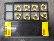 Qty 8 Sandvik 266LG 266LG-16SA01F120E H10A Carbide Laydown Threading Inserts