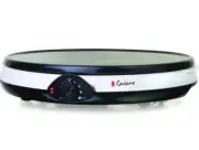 Euro Cuisine CM20 Electric Crepe Maker, 12-Inch Non-Stick Surface W/ Accessories