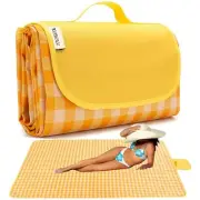 RUIBOLU Beach Blanket Large Picnic Blankets, Sandproof Beach Mat for 2-4 Adul...