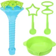 1 Set Bubble Wands Set Trumpet Blowing Bubble Soap Tools Bubble Blower Funny Bub