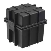 Ultra Pro BLACK BOX - Waterproof Deck Box - Holds up to 100+ Sleeved Cards