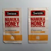 2 x 10g (20g total) Swisse Skincare Manuka Honey Detoxifying Facial Clay Masks