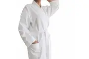 240GSM Waffle Polyester Cotton Kimono One Size Fit Most by Jason