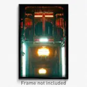 Pixel Art Poster - Strange Canton (8 Bit Psychedelic Trippy Video Game Print)