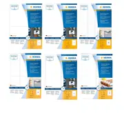 Herma Outdoor Film Labels A4 40pc (White) - 45.7x21.2mm