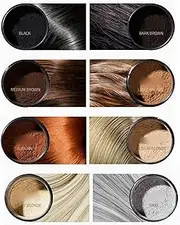 Hair Fiber Hairline Modification Building Fiber Hair Shadow Powder Strong Absorption Long-lasting Nutrition for Anytime Use 7 Colors (LIGHTBLONDE)