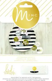 American Crafts 46 Piece Heidi Swapp Minc Chipboard Shapes
