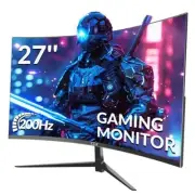 Gaming Monitor 27 inch PC Gaming Computer Monitor-200Hz 1ms -FHD 1K 200HZ