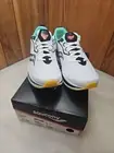 Saucony Endorphin Speed 2 Running Shoes White Black Teal Blue Womens Size 11