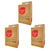 3x 5pc CleanUp CU78 Vacuum Bags Set for BOSCH KARCHER SIEMENS Hotpoint White