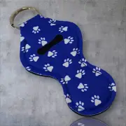 Chapstick/Lip Balm Holder, Keychain, Variouse Colors and Patterns. Item Pictured